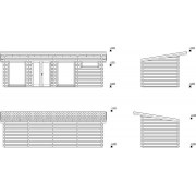 Palmako Cabin Heidi 22.8m2 Palmako Cabins